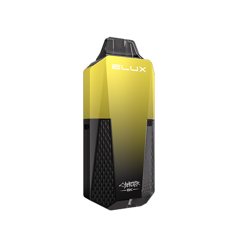 Elux Cyberover 6k Banana Ice Prefilled Pod Vape Kit