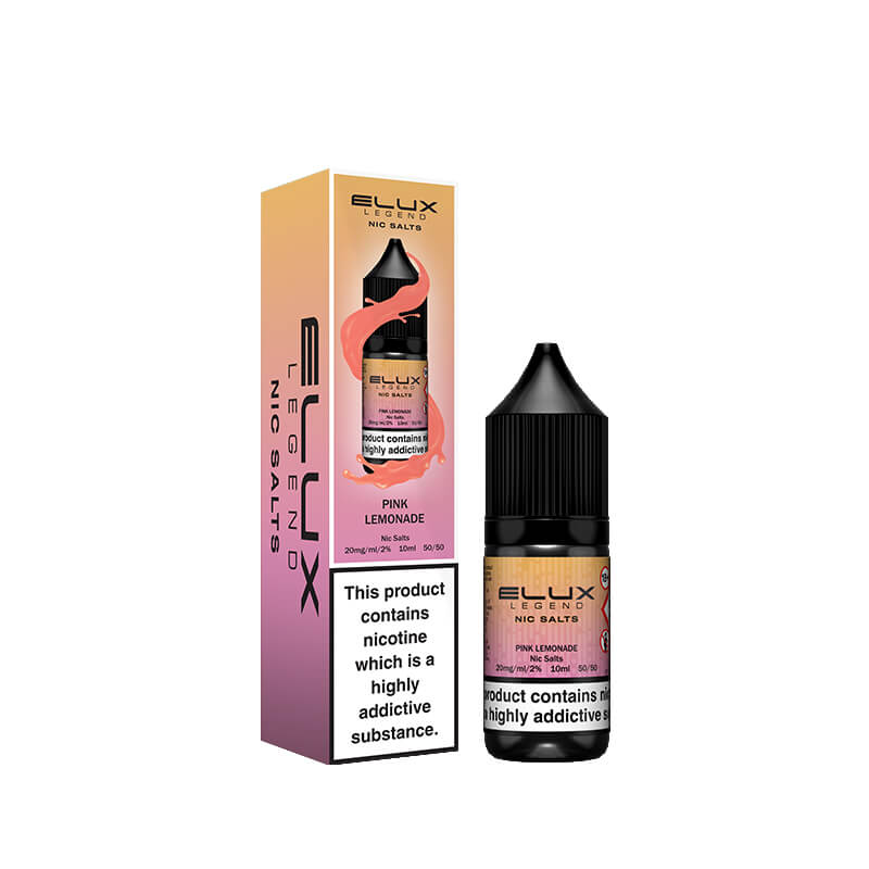 Elux Legend Pink Lemonade Nic Salt E-Liquid 10ml