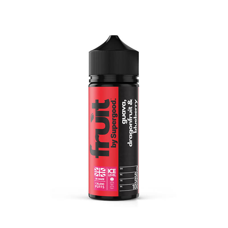 Fruit By Supergood Guava Dragonfruit & Blueberry 100ml Shortfill E-Liquid