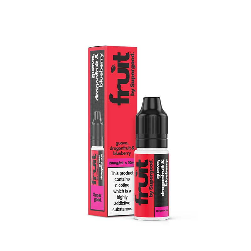 Fruit by Supergood Guava Dragonfruit & Blueberry 10ml Nic Salts E-Liquid