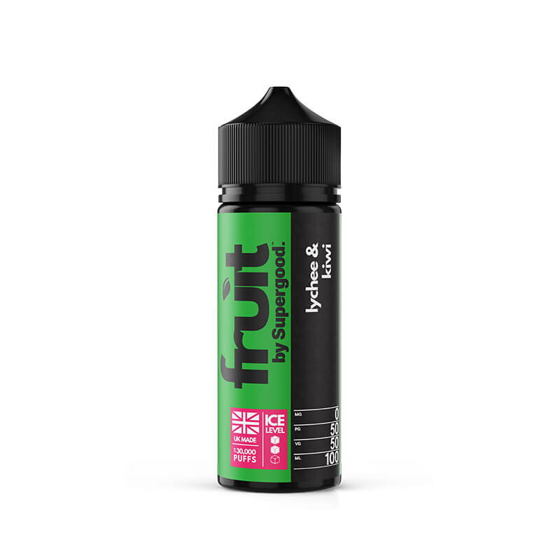 Fruit By Supergood Lychee & Kiwi 100ml Shortfill E-Liquid