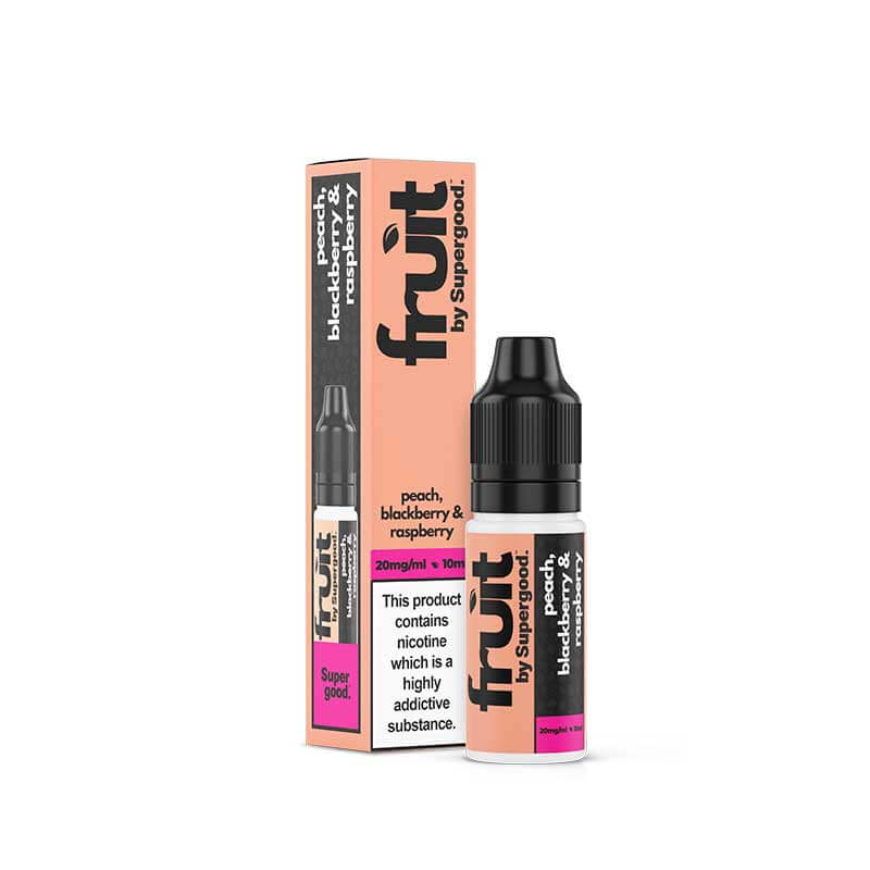 Fruit by Supergood Peach Blackberry & Raspberry 10ml Nic Salts E-Liquid