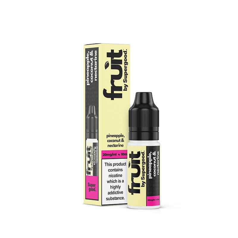 Fruit by Supergood Pineapple Coconut & Nectarine 10ml Nic Salts E-Liquid