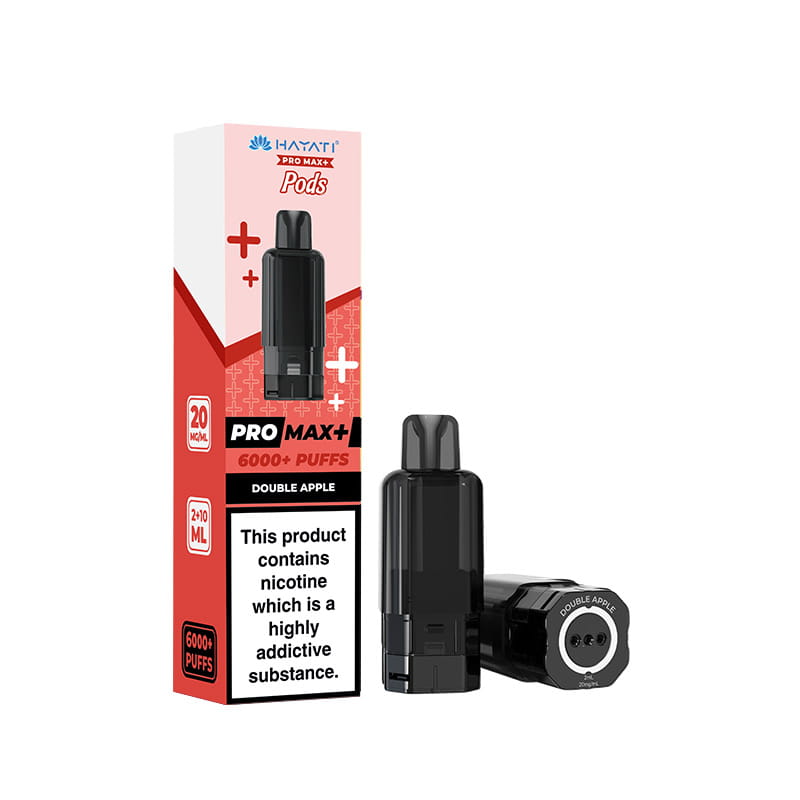 Hayati Pro Max Plus Double Apple Prefilled Pod + Refill