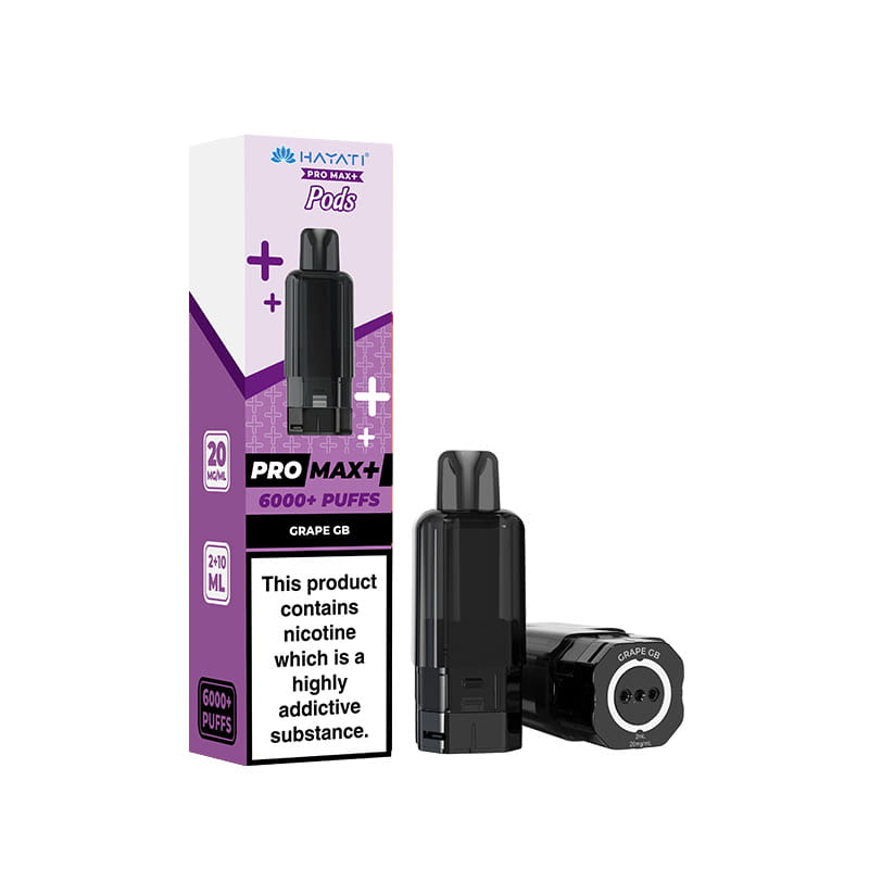 Hayati Pro Max Plus Grape GB Prefilled Pod + Refill