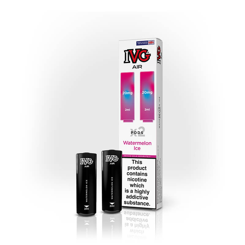 IVG Air Watermelon Ice Prefilled Vape Pods - 20mg