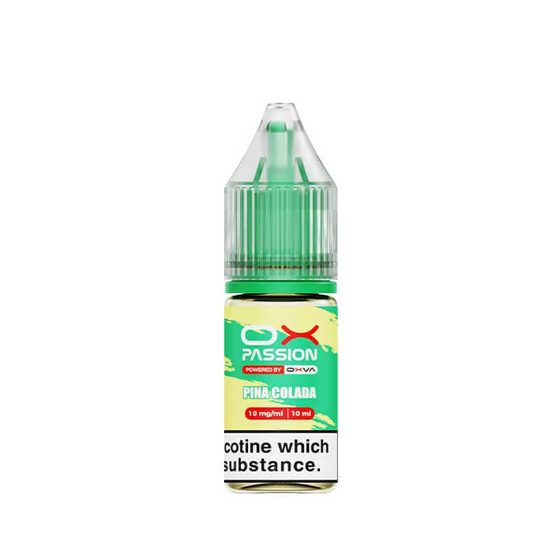 Ox Passion Pina Colada Nic Salts E-Liquid 10ml