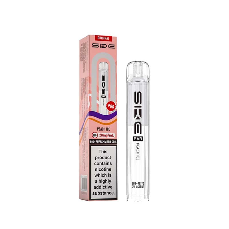 SKE Bar Peach Ice Prefilled Vape Pod