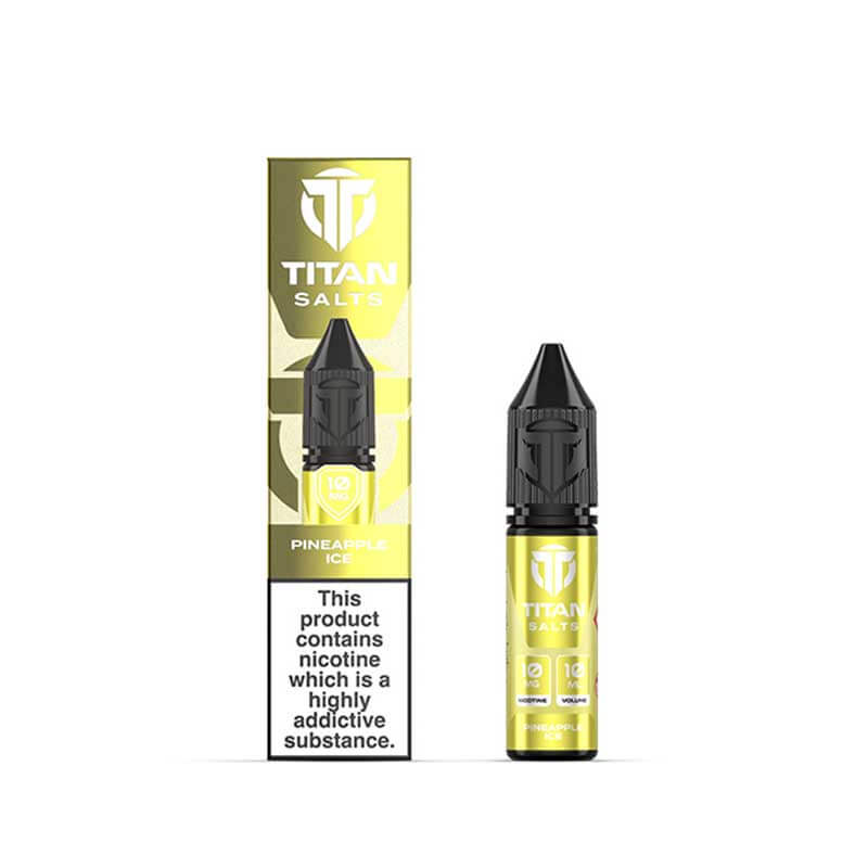 Titan Salts Pineapple Ice 10ml E-Liquid