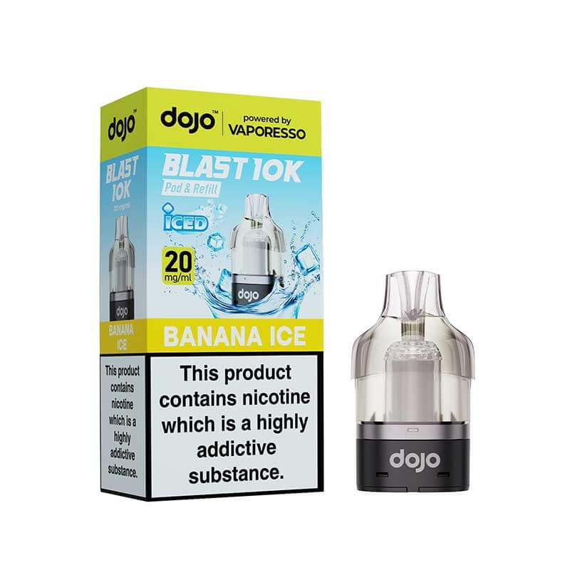 Vaporesso DOJO Blast Pod & Refill For 10K or 30K Device - Banana Ice