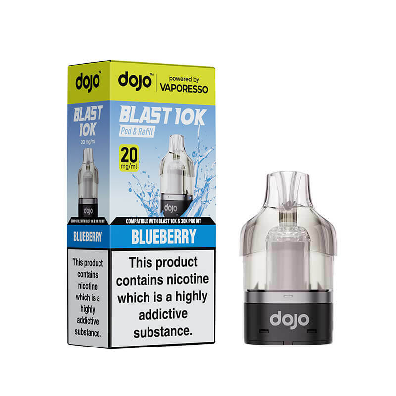 Vaporesso DOJO Blast Pod & Refill For 10K or 30K Device - Blueberry