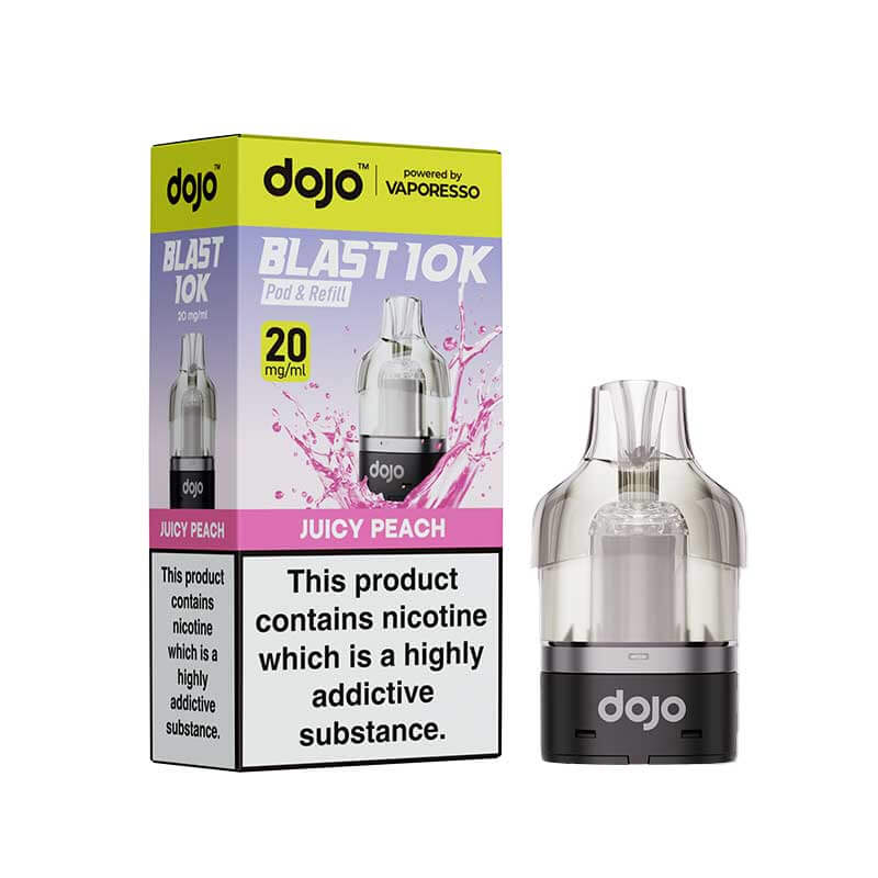 Vaporesso DOJO Blast Pod & Refill For 10K or 30K Device - Juicy Peach