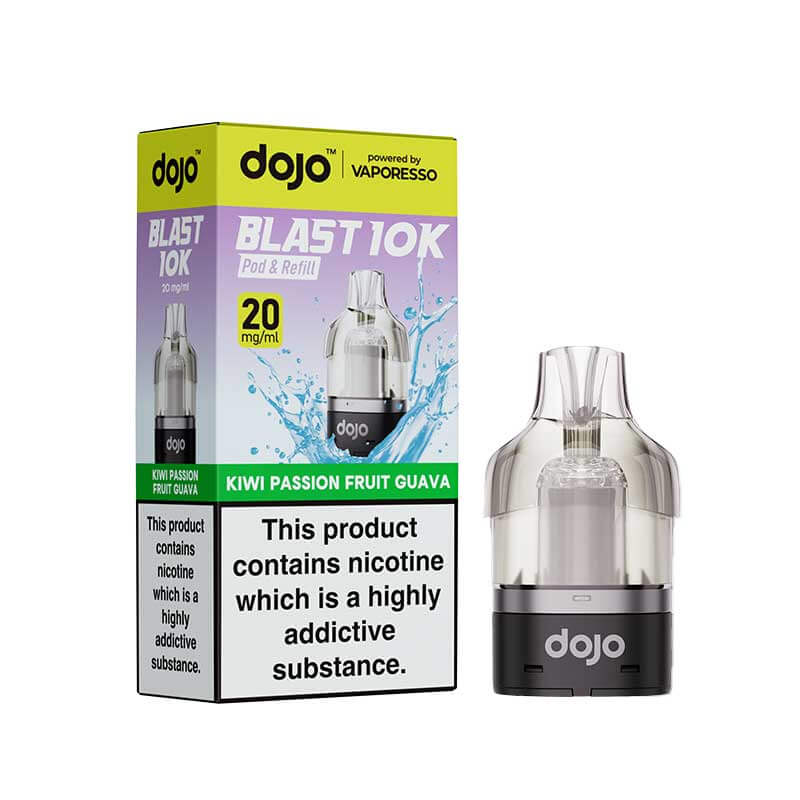 VVaporesso DOJO Blast Pod & Refill For 10K or 30K Device - Kiwi Passion Fruit Guava