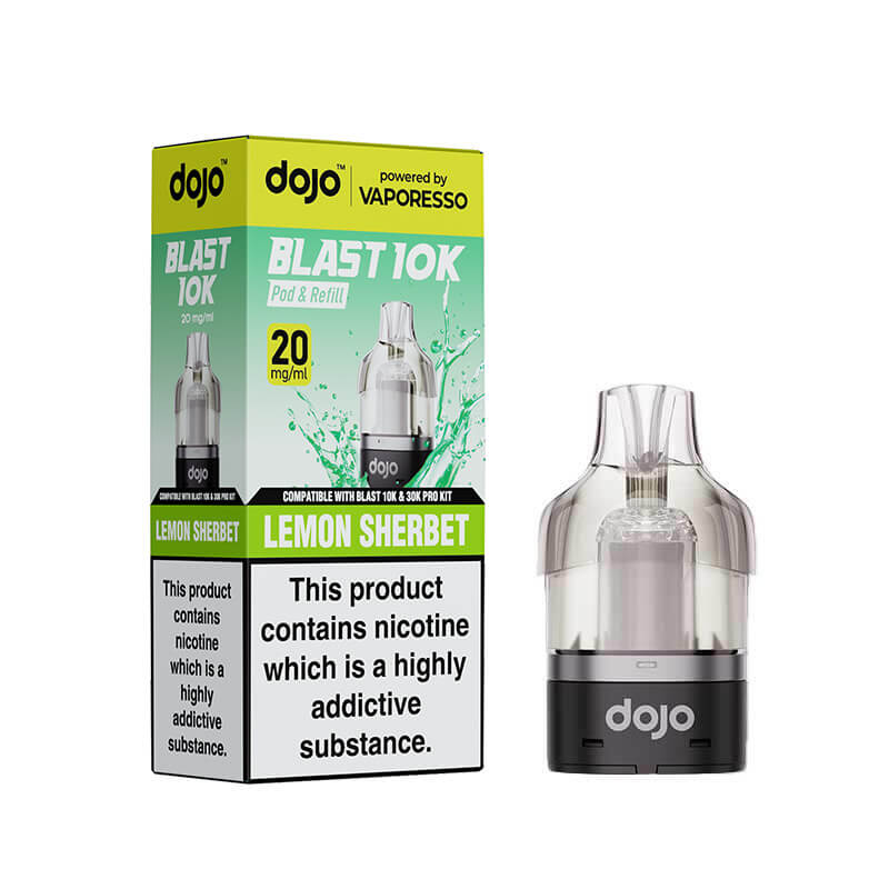 Vaporesso DOJO Blast Pod & Refill For 10K or 30K Device - Lemon Sherbet
