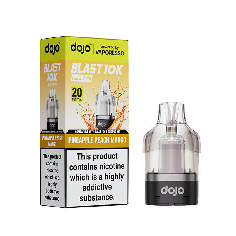 Vaporesso DOJO Blast Pod & Refill For 10K or 30K Device - Pineapple Peach Mango