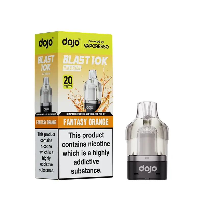 Vaporesso DOJO Blast Pod & Refill For 10K or 30K Device - Fantasy Orange