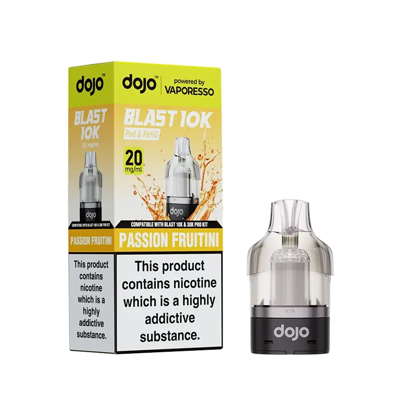 Vaporesso DOJO Blast Pod & Refill For 10K or 30K Device - Passion Fruitini