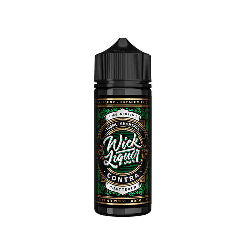 Wick Liquor Contra Shattered 100ml Shortfill E-Liquid